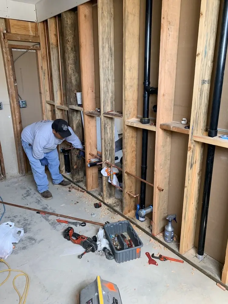 Commercial rough-in plumbing for Commercial Plumbing in Pittsford